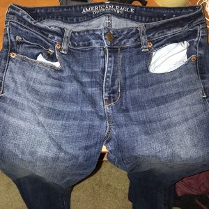 American Eagle straight skinny R jeans